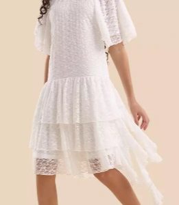 white dress