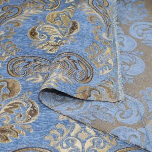 Damask Fabric - Floral Motif