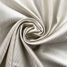 Linen with Metallic Thread Detail